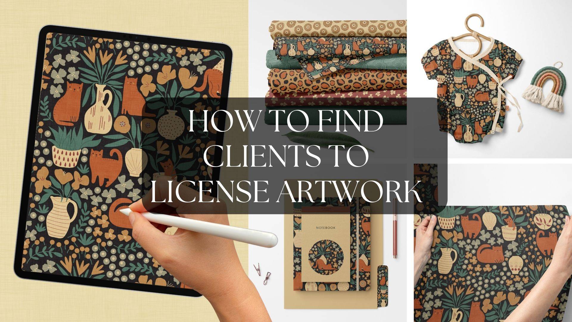 How to find clients to license artwork