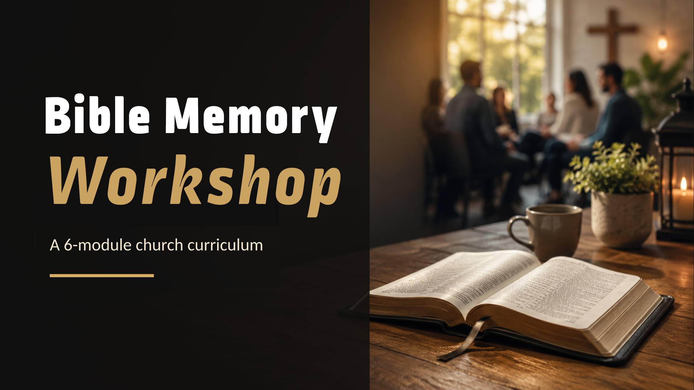 The Bible Memory Workshop title image.