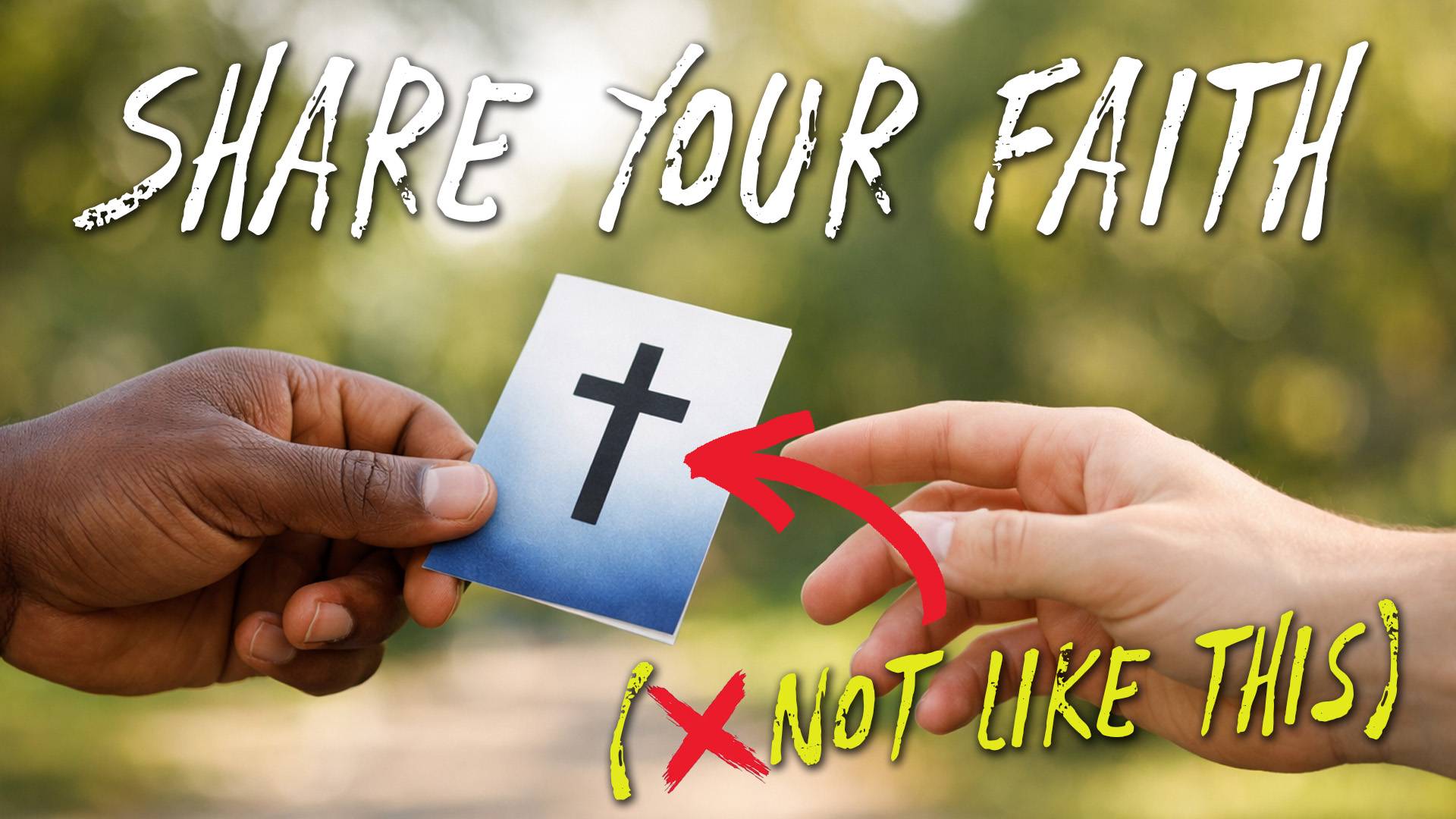 a different kind of Christian evangelism