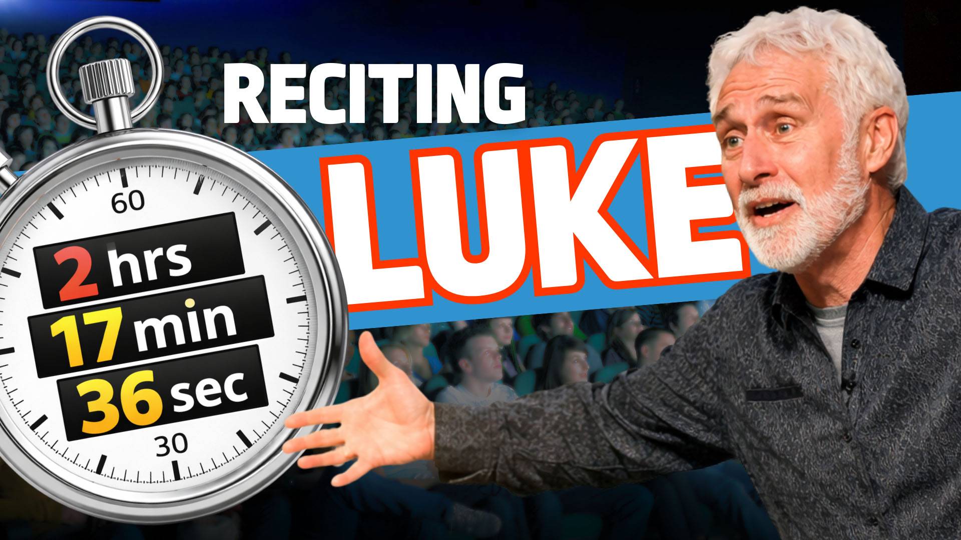 Bruce Kuhn recites Luke