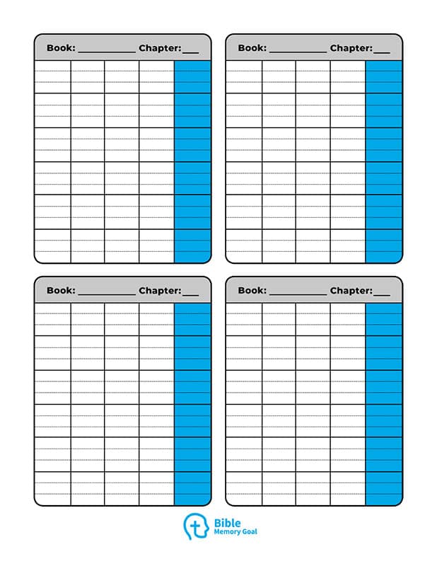 Bible at a glance: Layout of Bible books