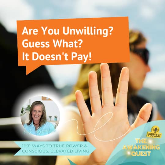 Are You Unwilling? Guess What? It Doesn't Pay!