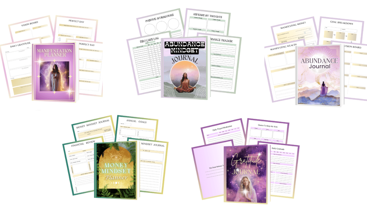 Money & Abundance Planner or Journal