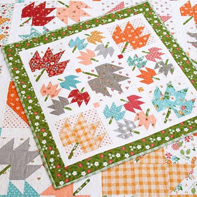 September $5 Pattern + Tips for Fall Decorating with Quilts