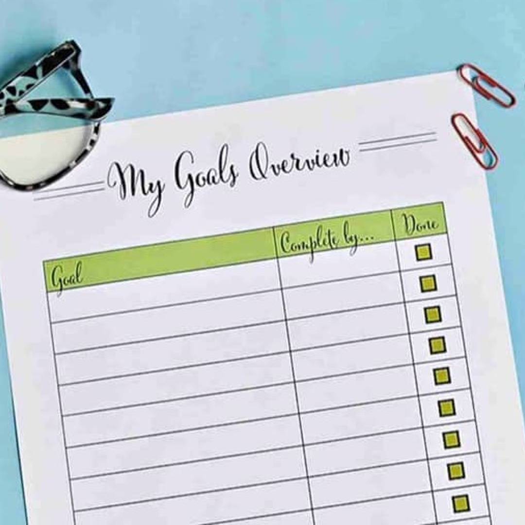 my goals overview printable.