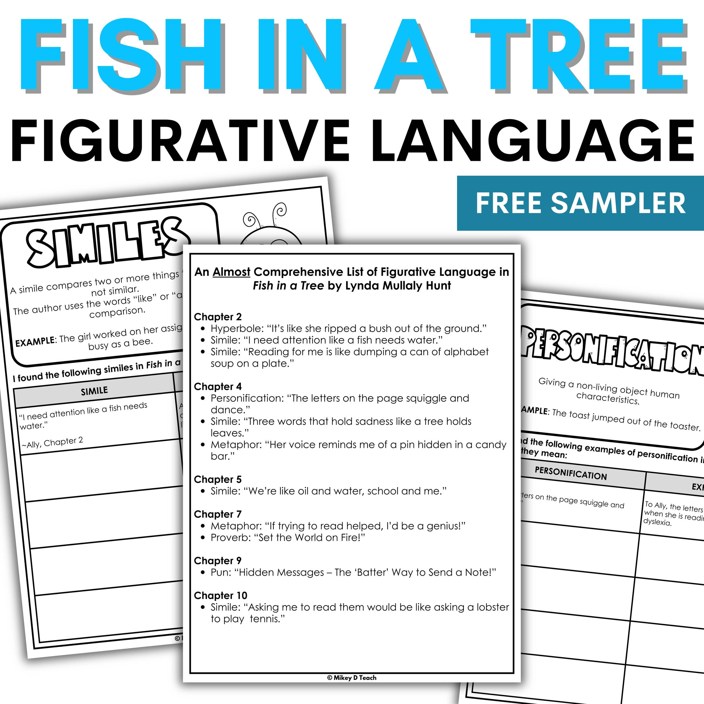 Free Figurative Language Worksheet