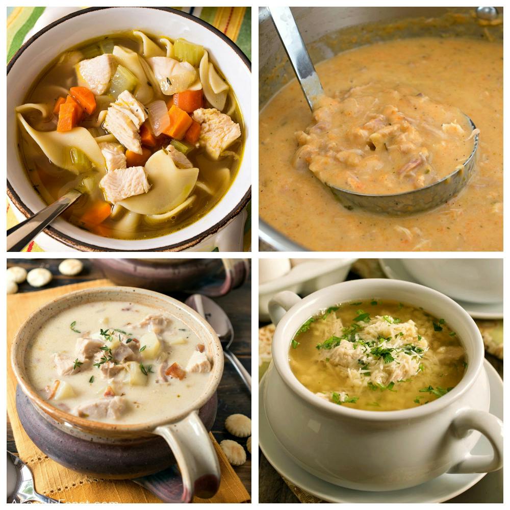 Thanksgiving Leftovers - Soups