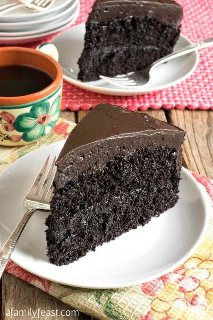 Nanny's Black Midnight Cake