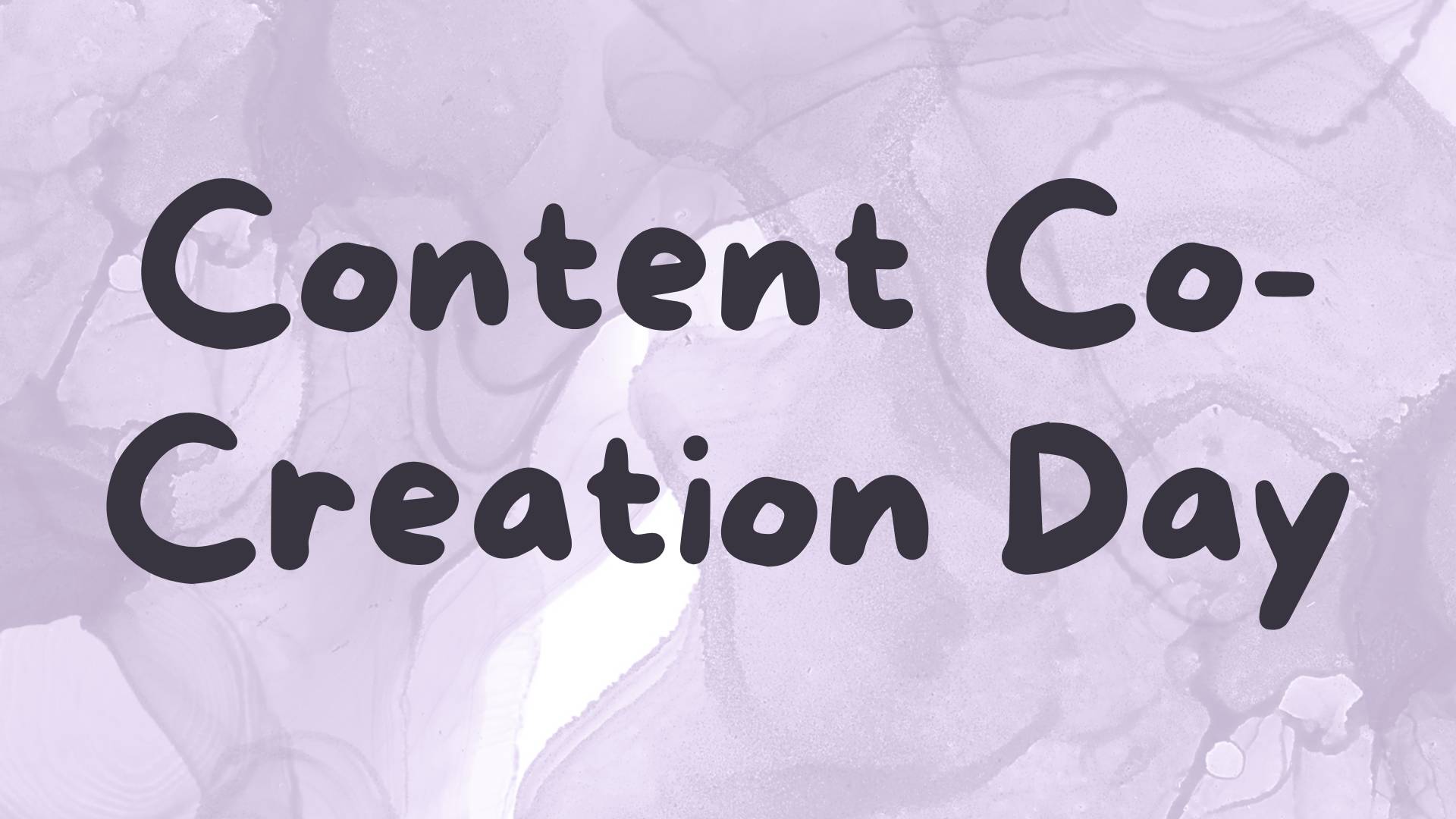 Content Co-Creation Day