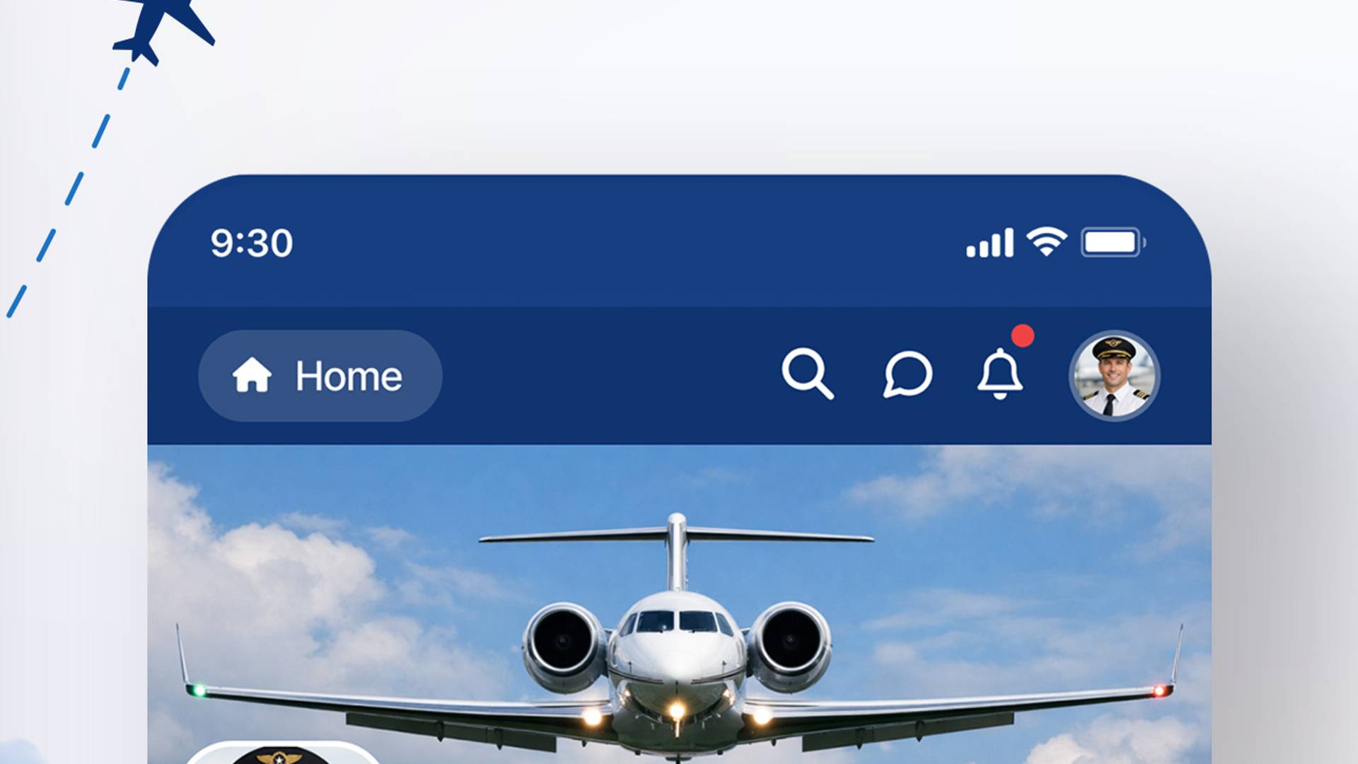Aerway app screenshot