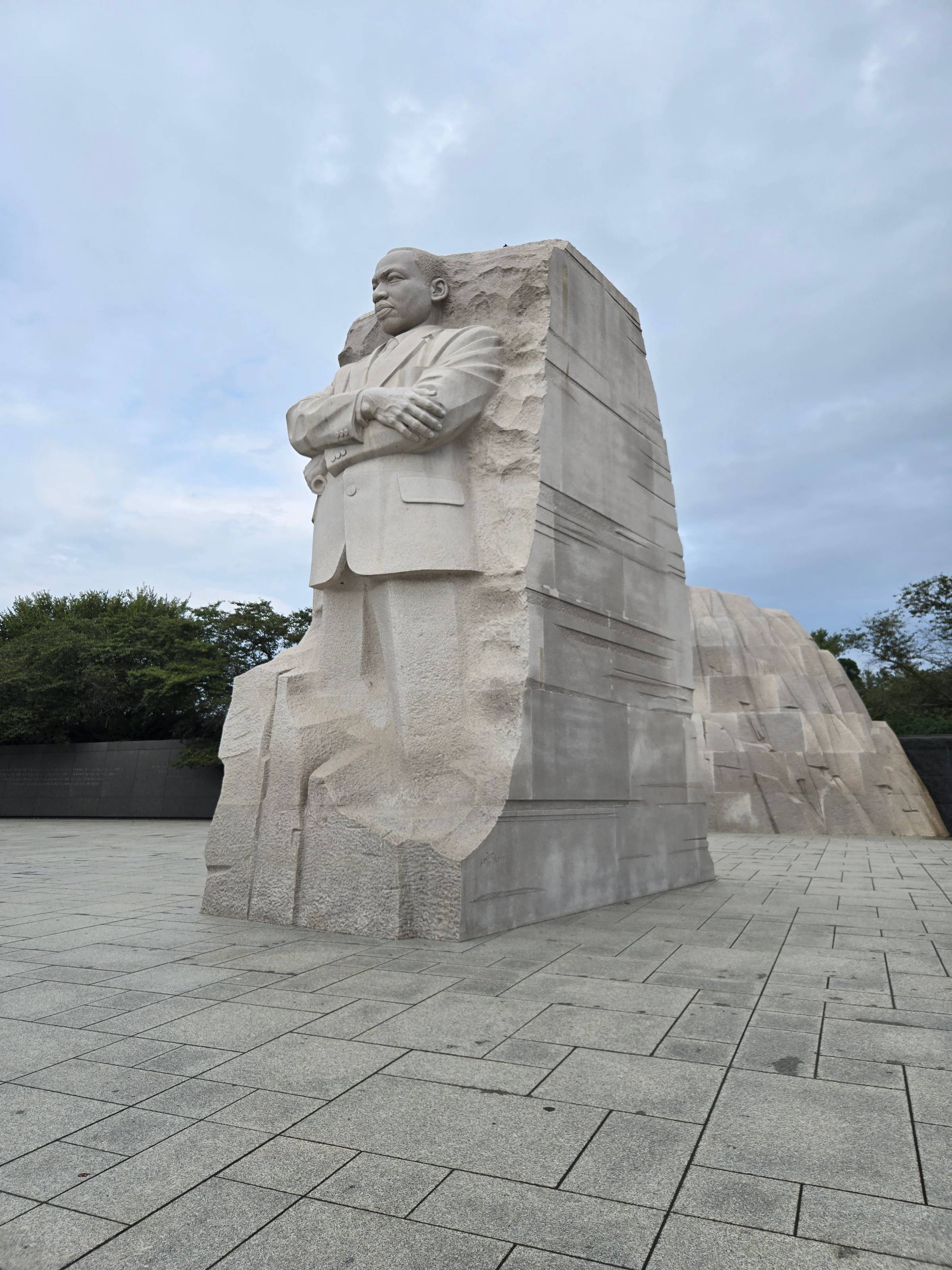 A photograph of the Dr. Martin Luther King, Jr. memorial in Washington, DC