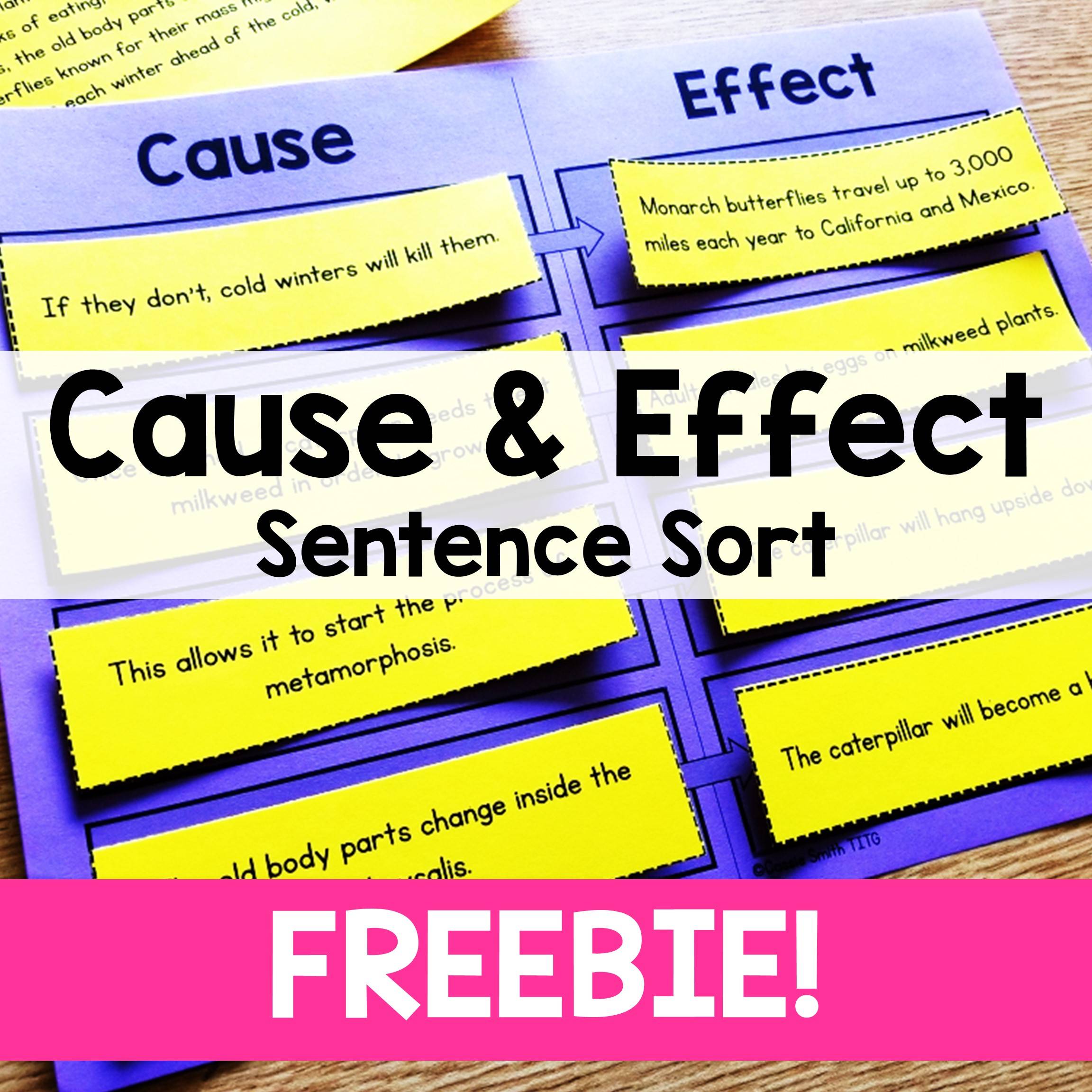 Cause and Effect Activities for Developing Critical Thinking - Glitter in  Third, image size:2304x2304