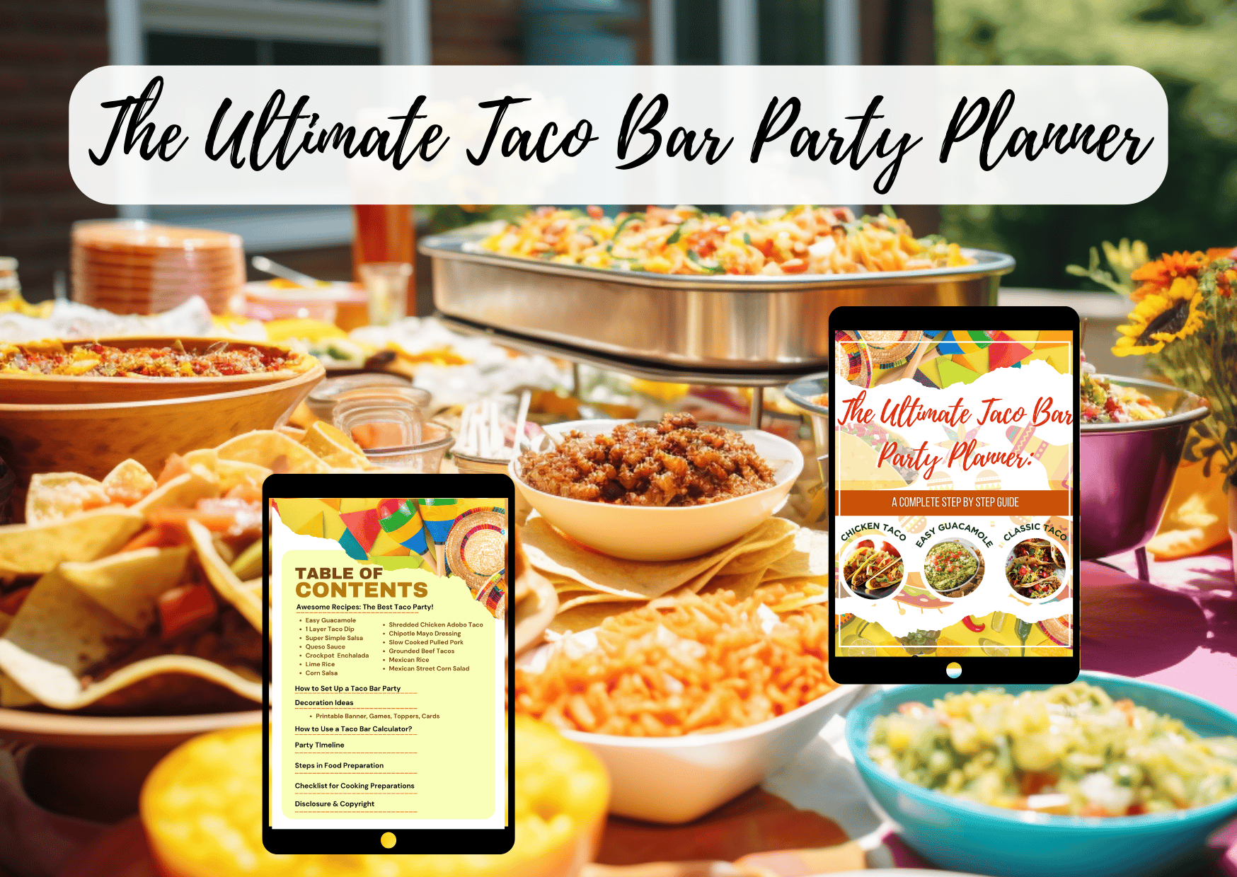 The Ultimate Taco Bar Party Planner