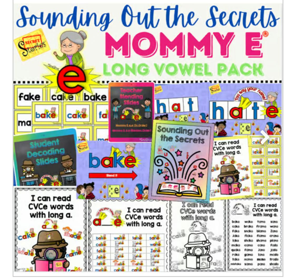 sounding out the secrets with secret stories mommy e