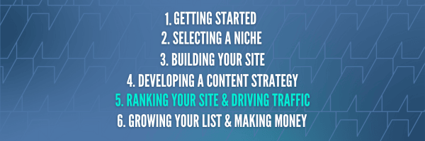 Lesson 5: Ranking your site