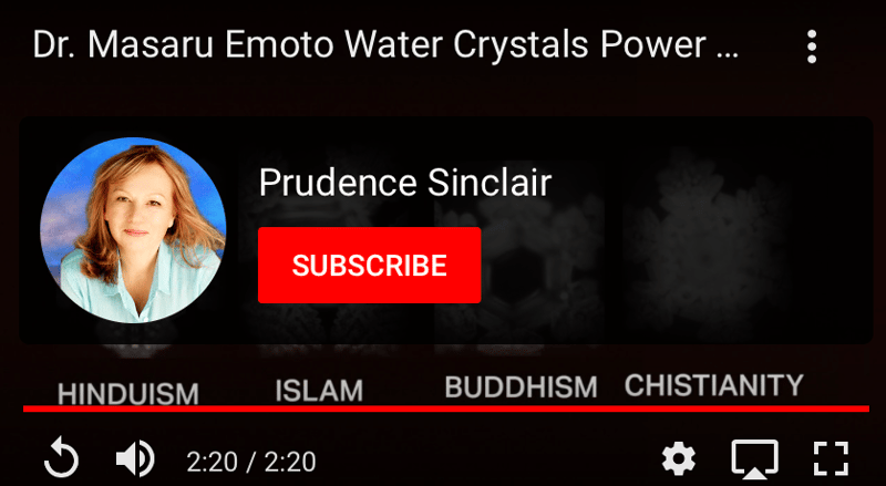 Dr Masaru Emoto Water Crystals Power
