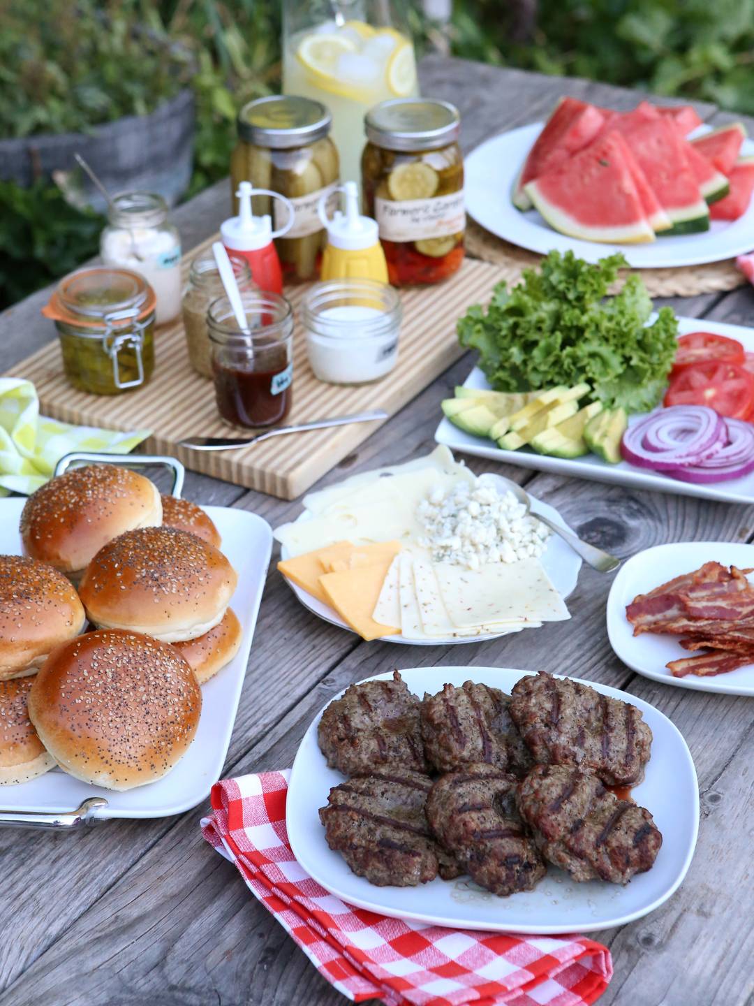 burger buffet