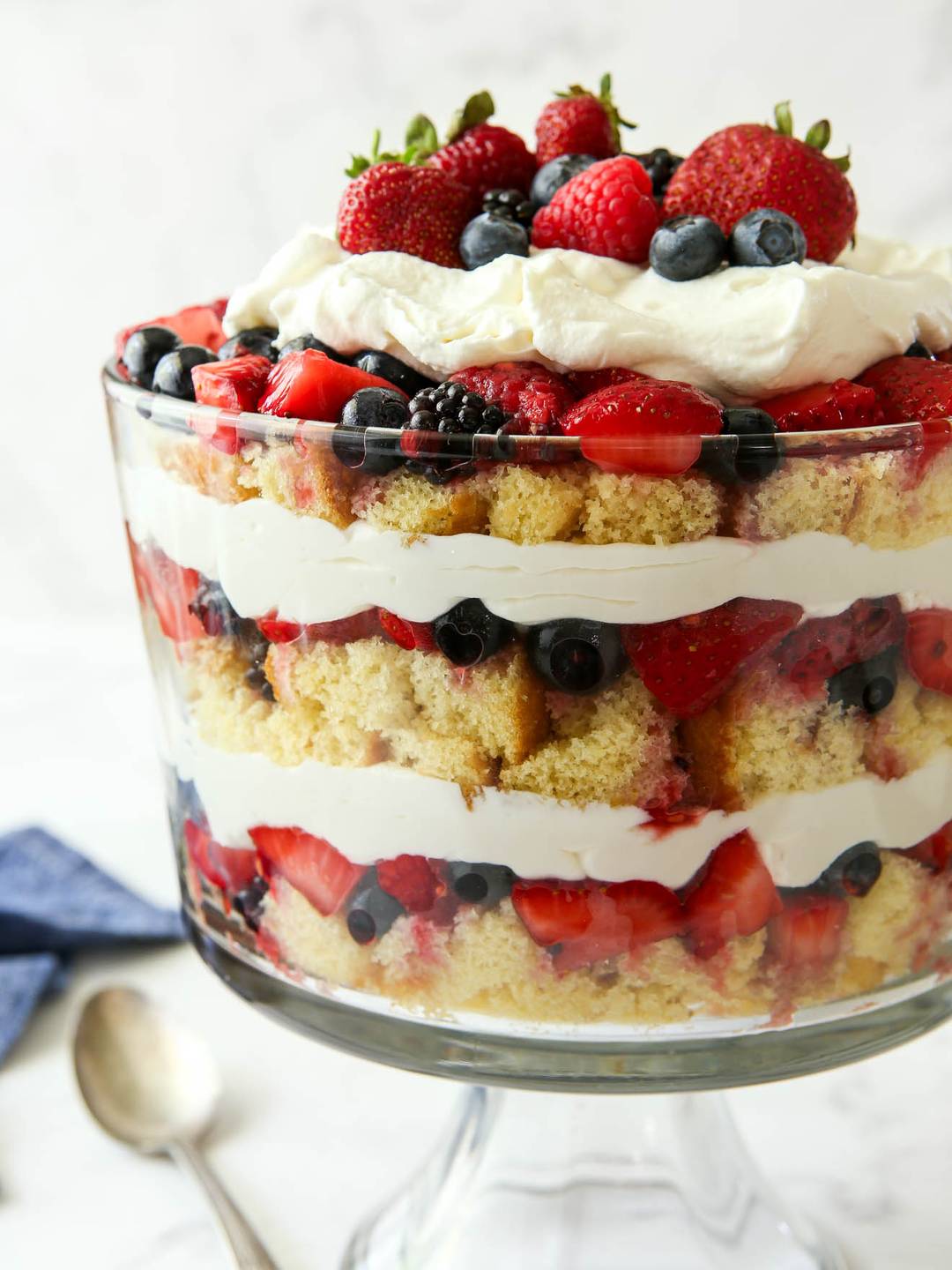summer berry trifle