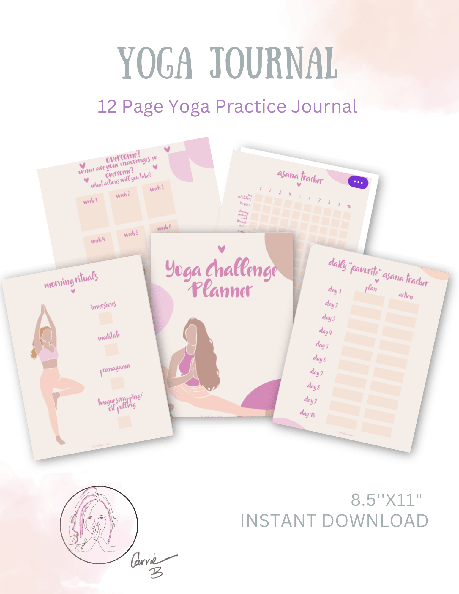 Yoga Challenge Planner