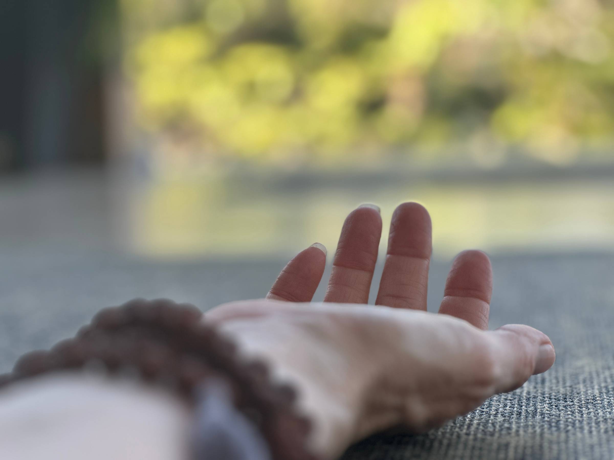 relax into the moment