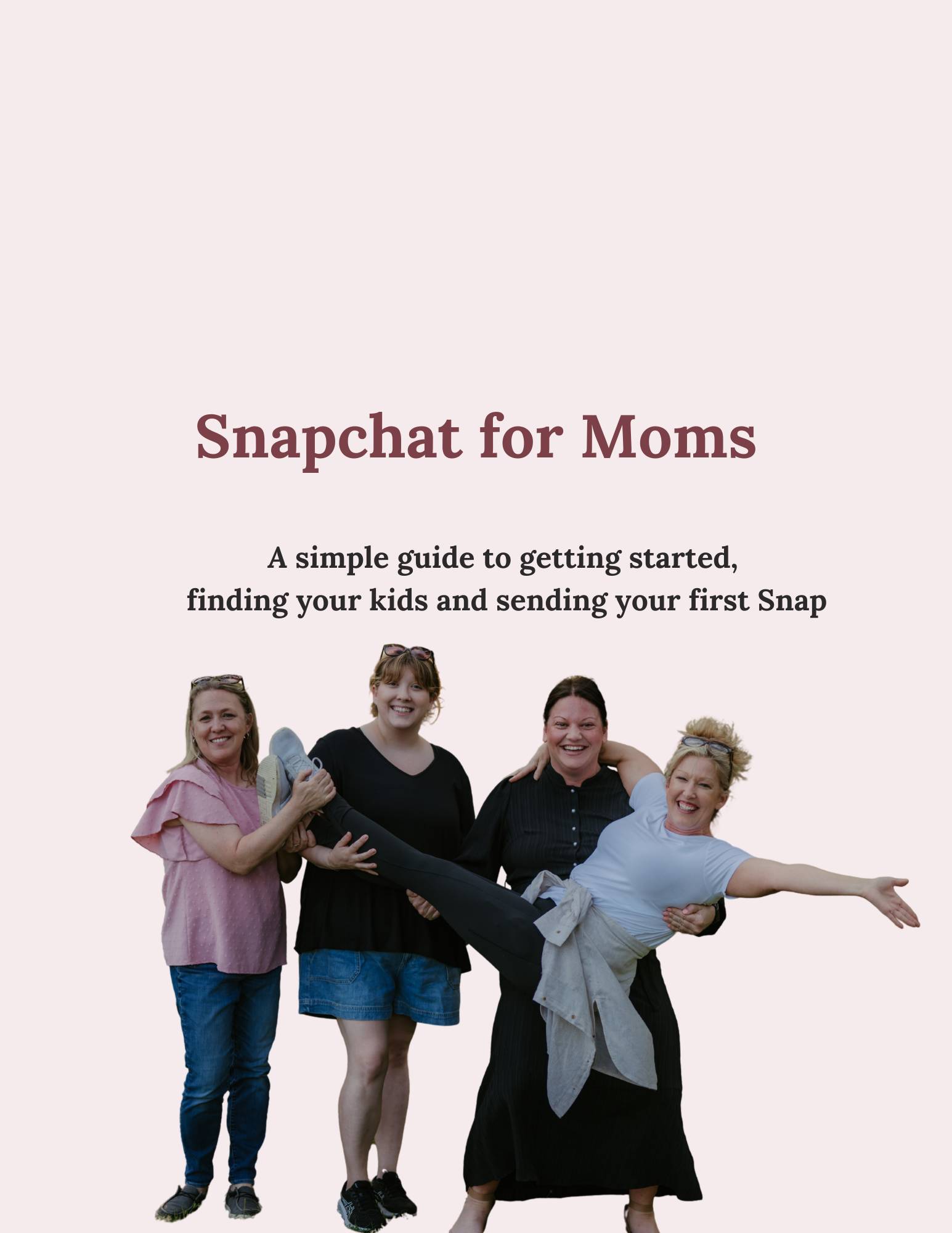 Snapchat for Moms guide cover