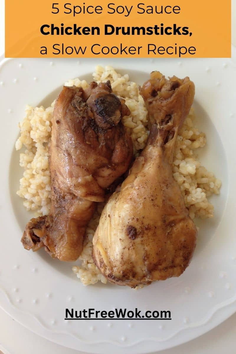 5 spice chicken served with brown rice