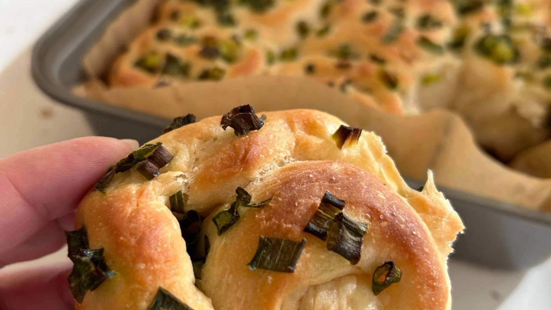 scallion oil bread