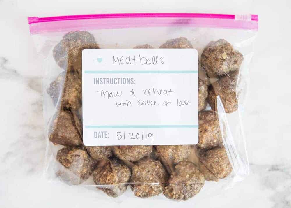 50+ Easy Freezer Meals (FREE Printable Labels) - I Heart Naptime for Free Printable Freezer Meal Labels