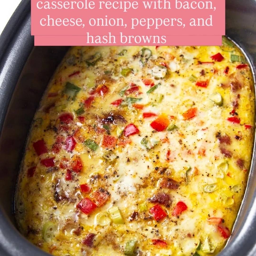Bacon and Egg Breakfast Casserole 