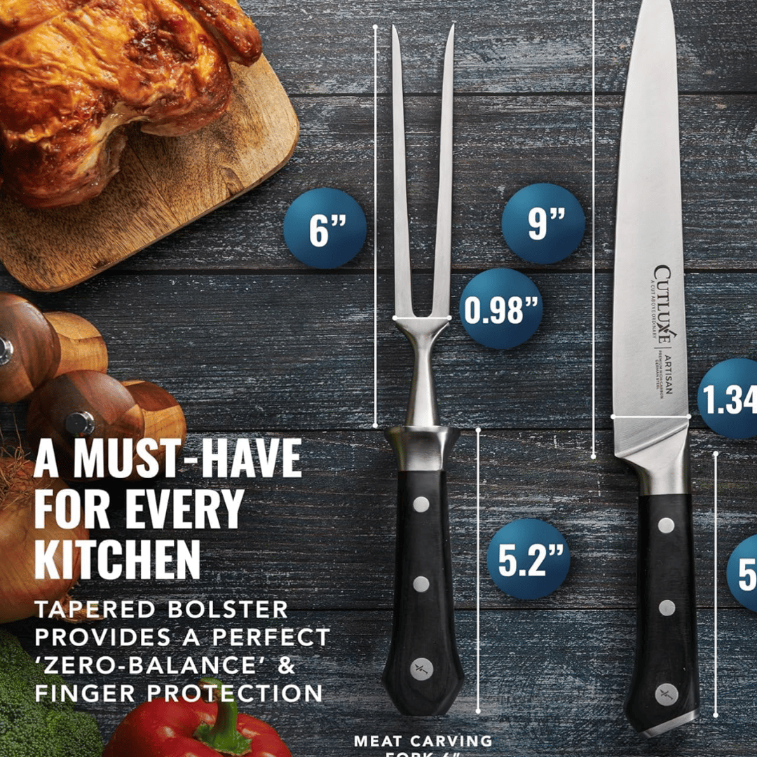 chicken and turkey knife set