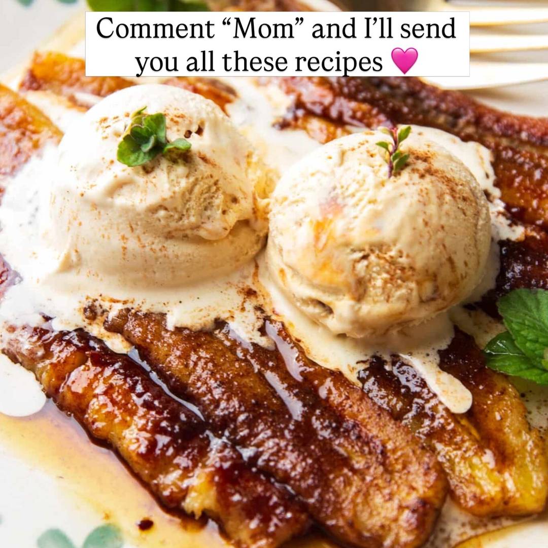sweet fried bananas