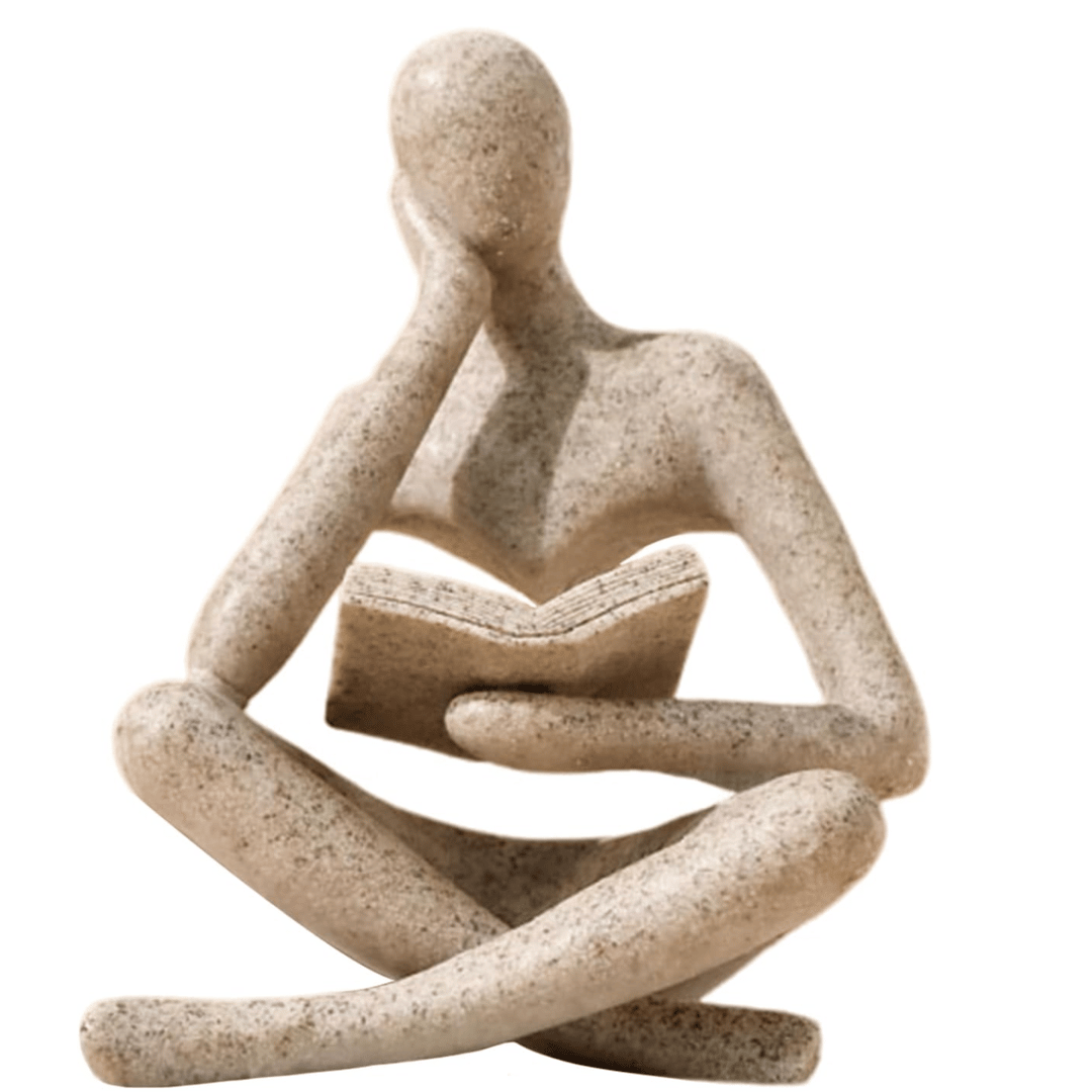 BOOKSHELF STATUE 