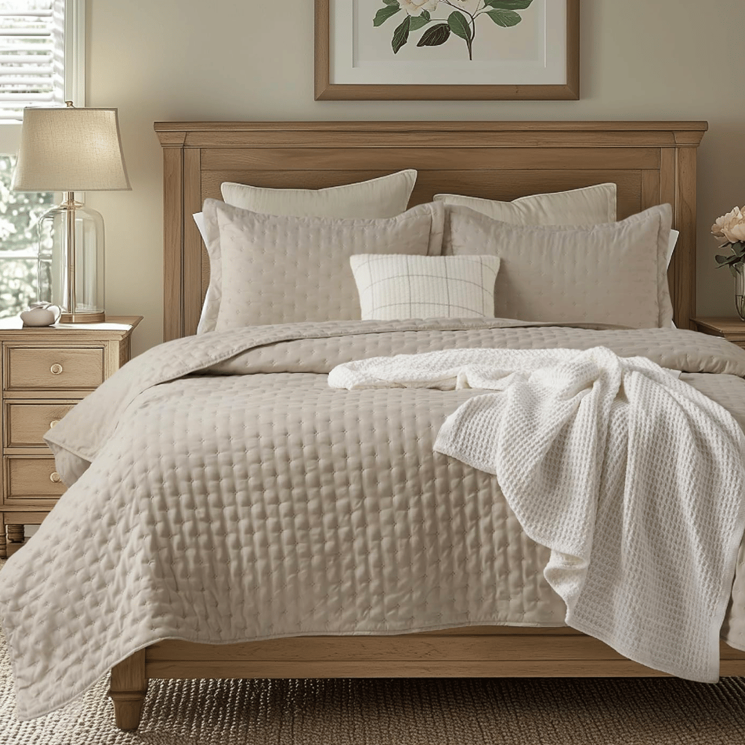 linen bedspread 