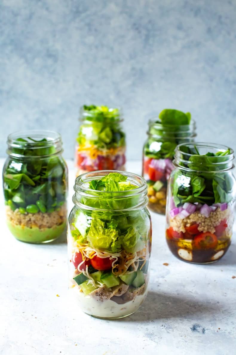 Mason Jar Salads