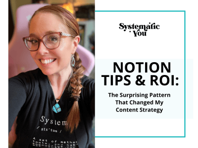 Notion Tips and ROI