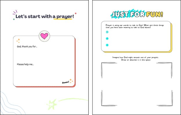 👉 Practice Praying! [Freebie] C.I.A. Material (aka Christian In Action)