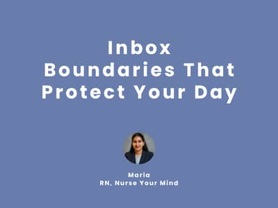 Inbox Boundaries That Protect Your Day