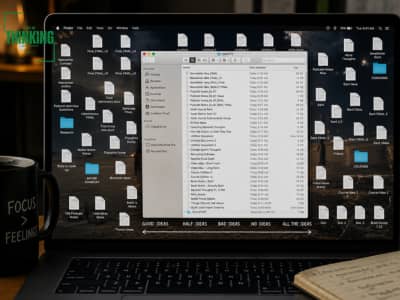 Cluttered desktop
