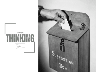 suggestion box