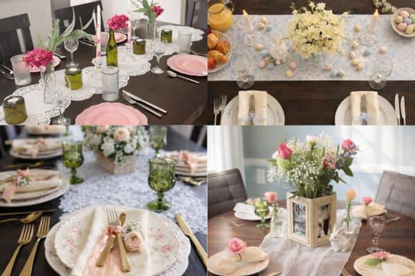 Budget-friendly DIY Easter Table Scape ideas