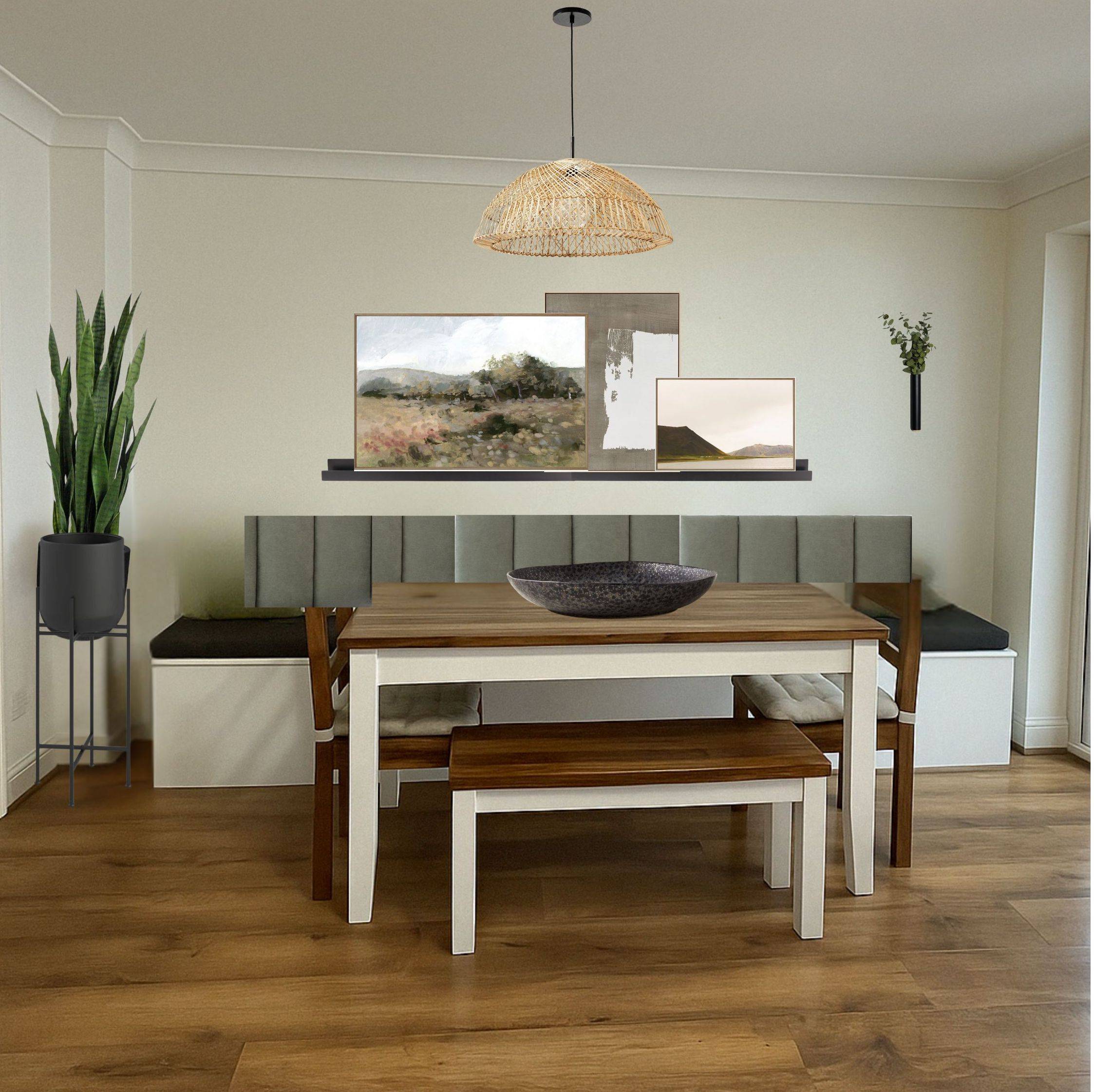 dining room design board
