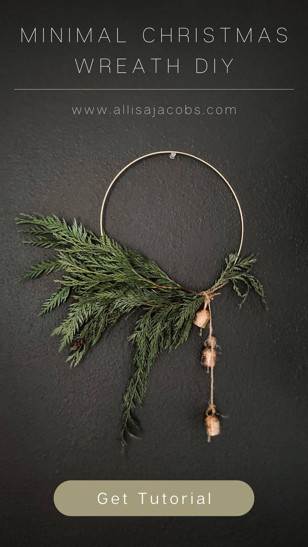 simple christmas wreath