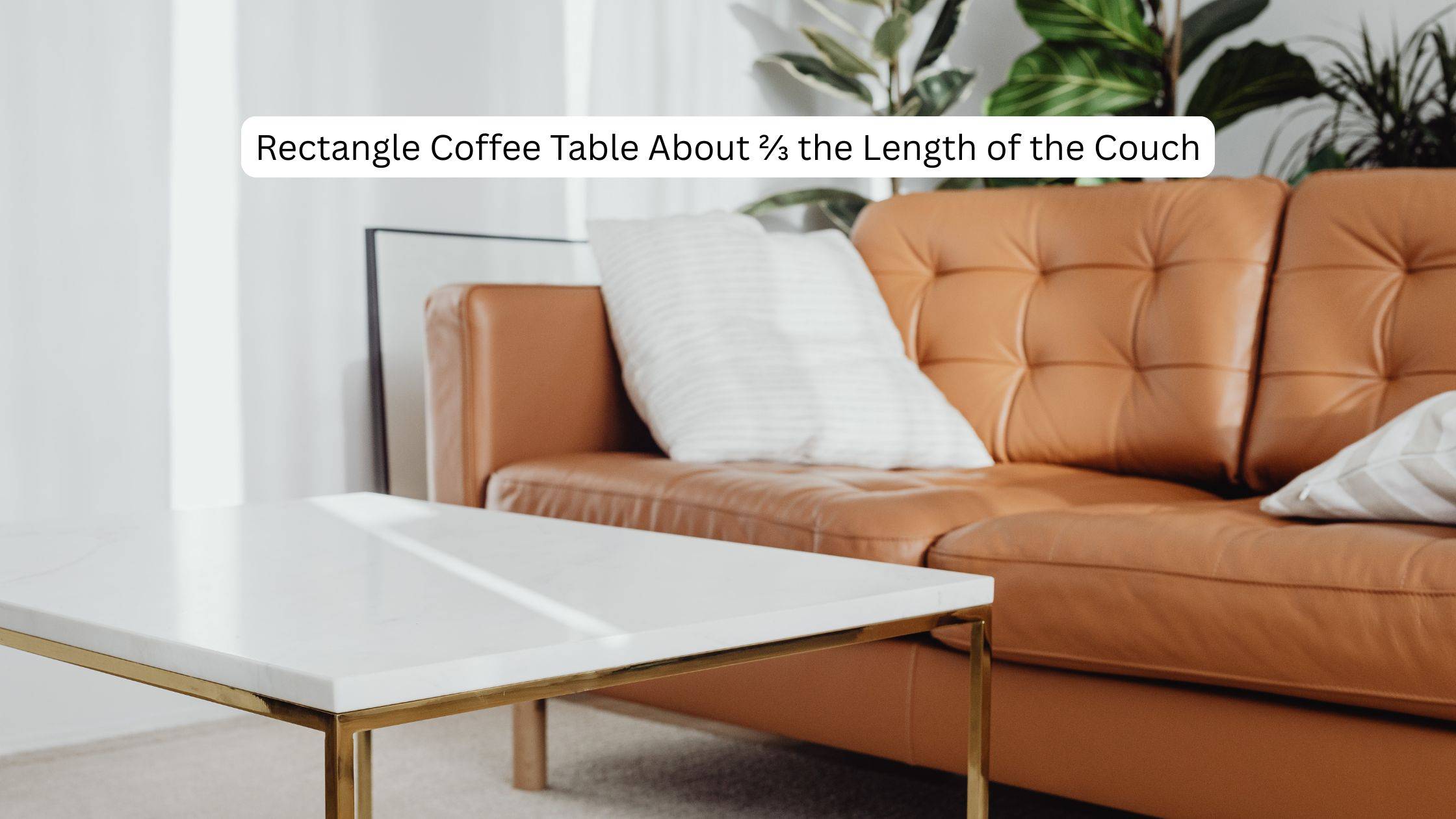 leather couch with coffee table