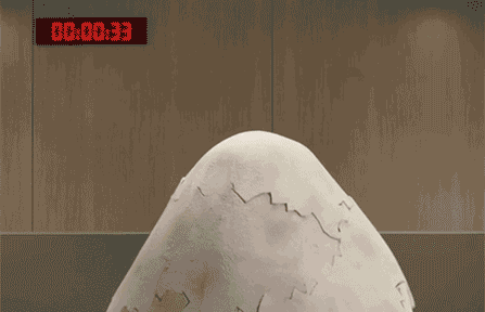 Crocs’ brand mascot hatching
