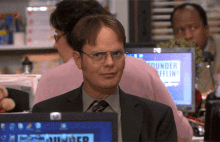 Whisper secret from The Office