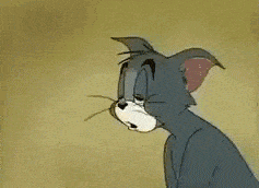 Cartoon character taping eyelids open.