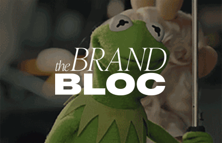 Shoulder shrug with The Brand Bloc logo