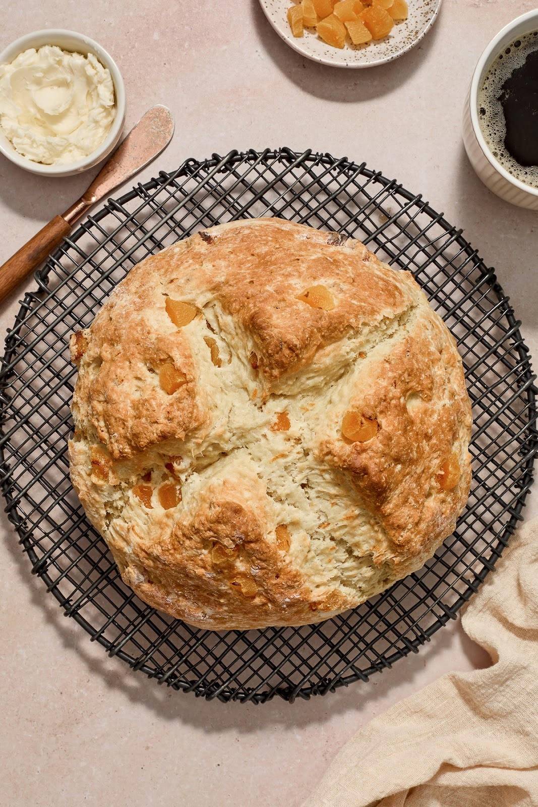 Apricot Orange Irish Soda Bread