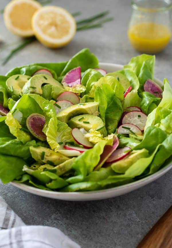Butter lettuce salad