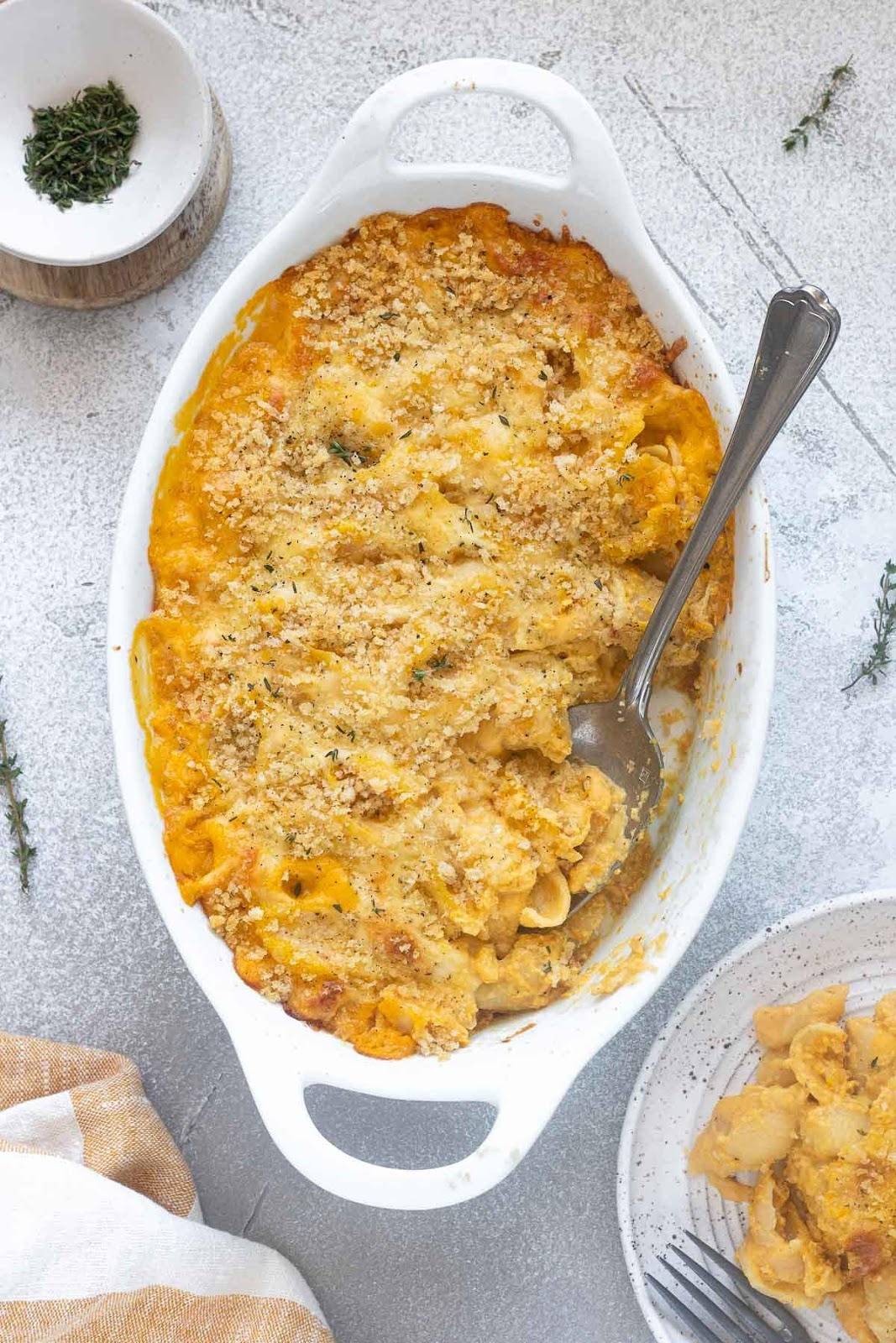 Butternut Squash Mac and Cheese
